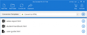 Easy to use document converter