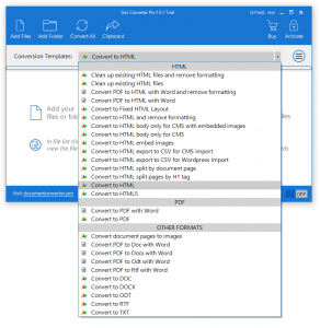 doc converter pro templates